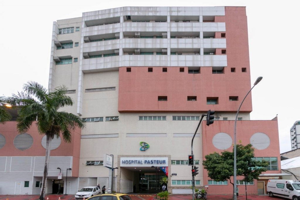 fachada do HOSPITAL PASTEUR no Rio de Janeiro