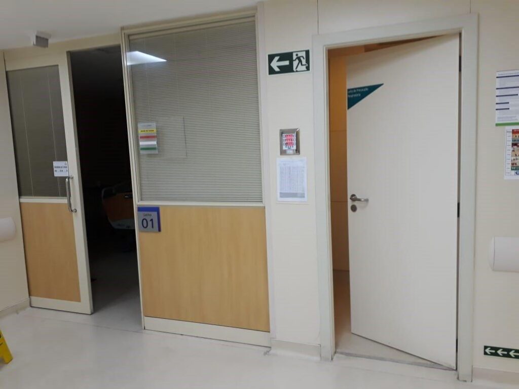 estrutura interna do HOSPITAL PASTEUR no Rio de Janeiro