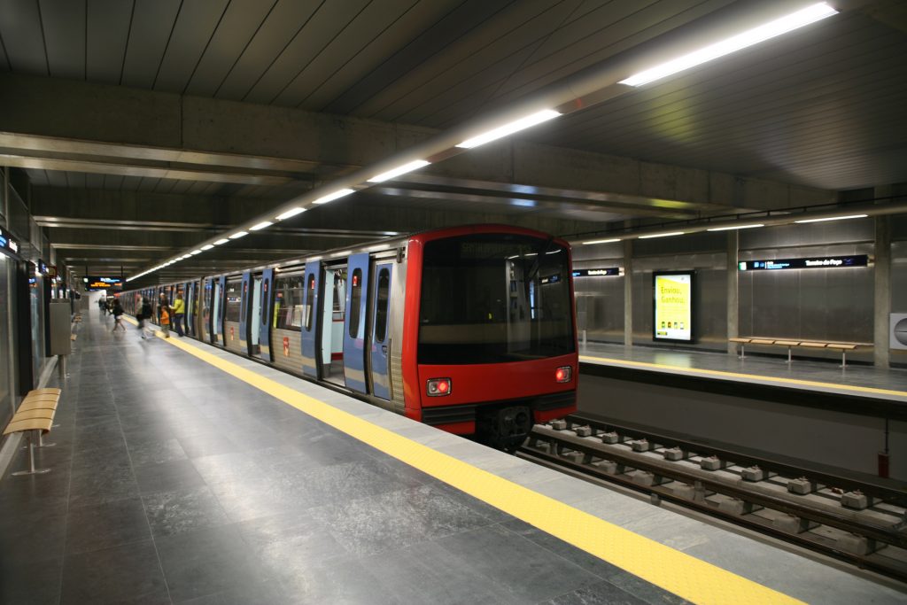 Estação do Terreiro do Paço da Linha Azul do Metropolitano de Lisboa