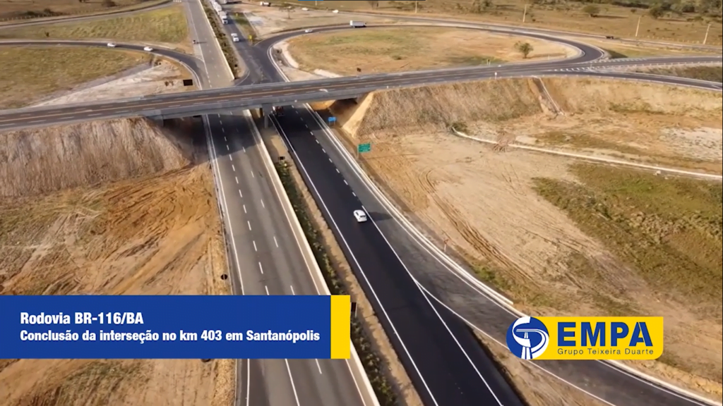 Rodovia BR-116/BA Interseção km403 - Santanópolis