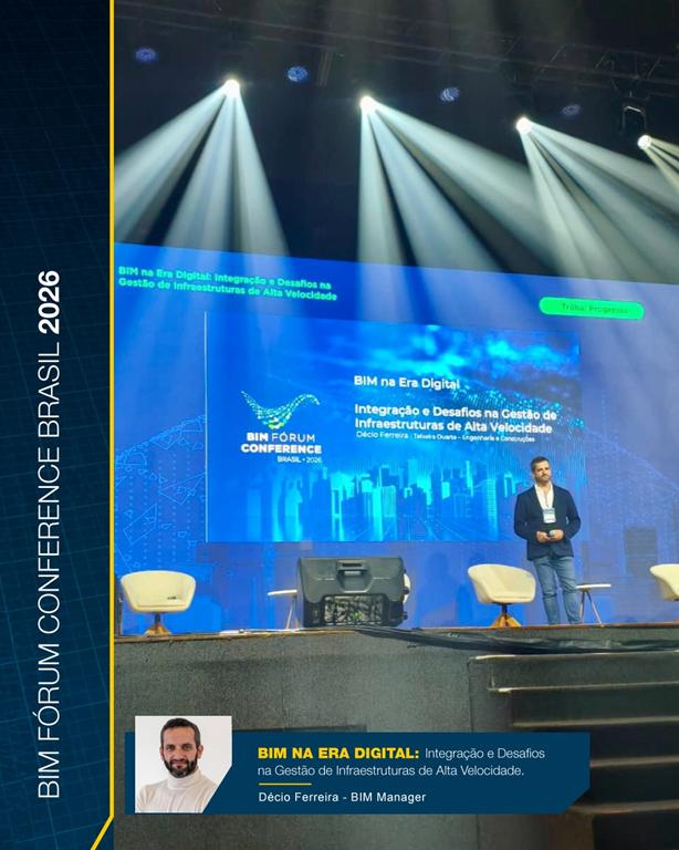 Teixeira Duarte compartilha conhecimento no Bim Fórum Conference 2026
