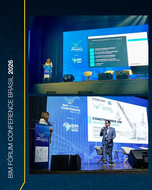 Teixeira Duarte compartilha conhecimento no Bim Fórum Conference 2026