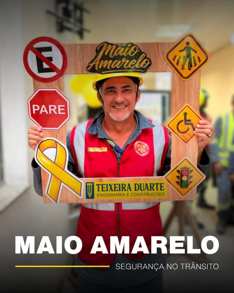 Maio Amarelo - Mês da Segurança no Trânsito