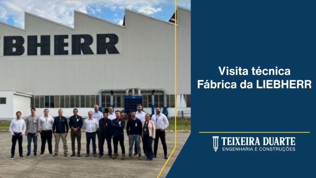 Visita técnica à Fábrica da LIEBHERR