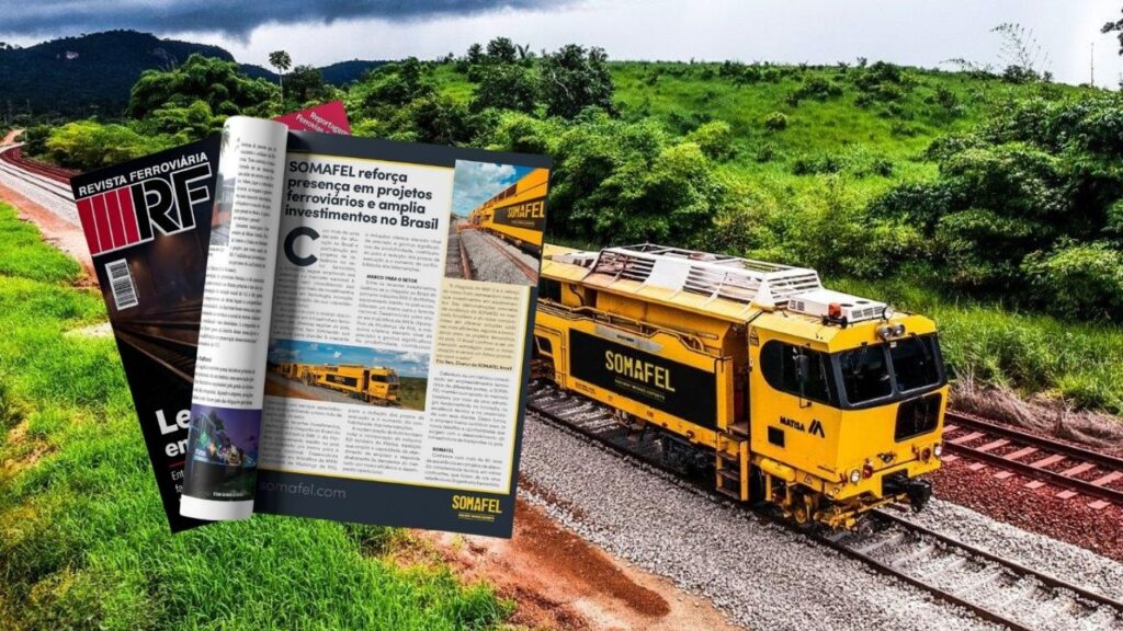 SOMAFEL é destaque na Revista Ferroviária