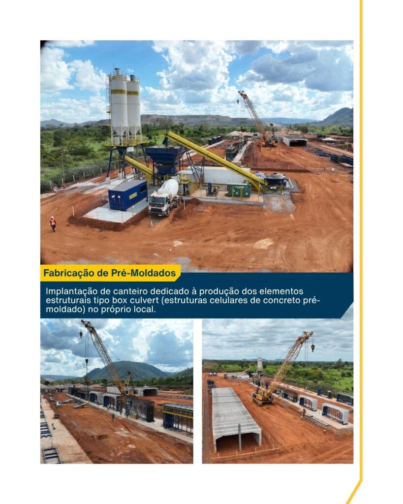 Obra de arte especial — Case: superestrutura em Box Culvert com fundações com fundações profundas em estacas escavadas