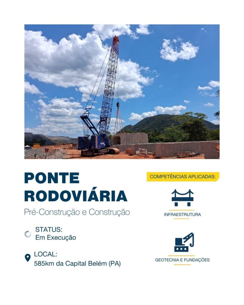 Obra de arte especial — Case: superestrutura em Box Culvert com fundações com fundações profundas em estacas escavadas