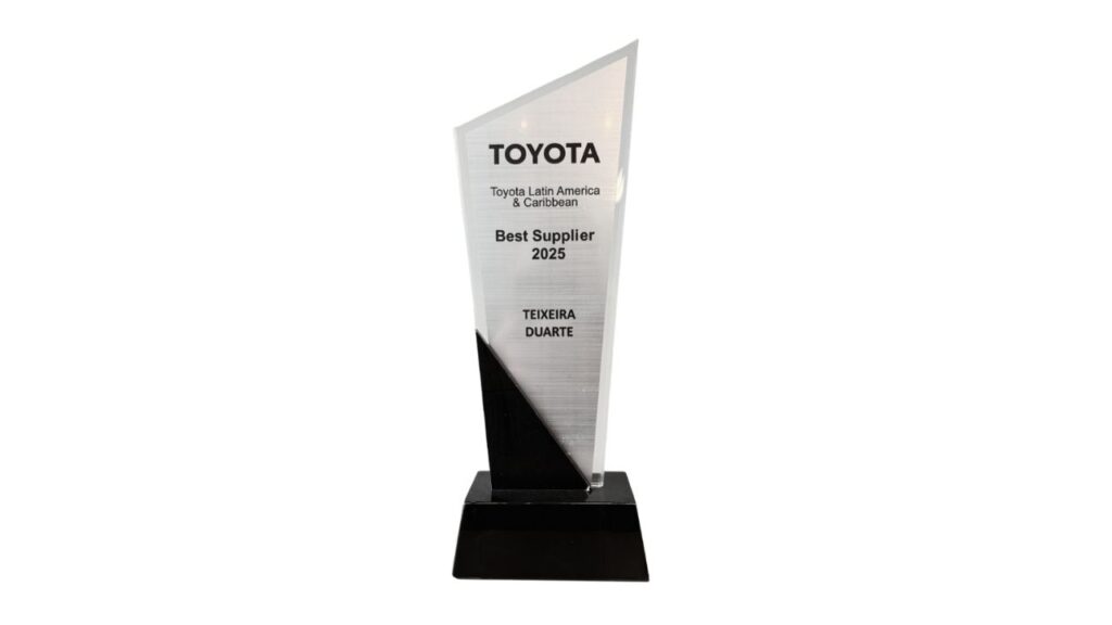 Teixeira Duarte é reconhecida com o Prêmio Best Supplier 2025 da Toyota